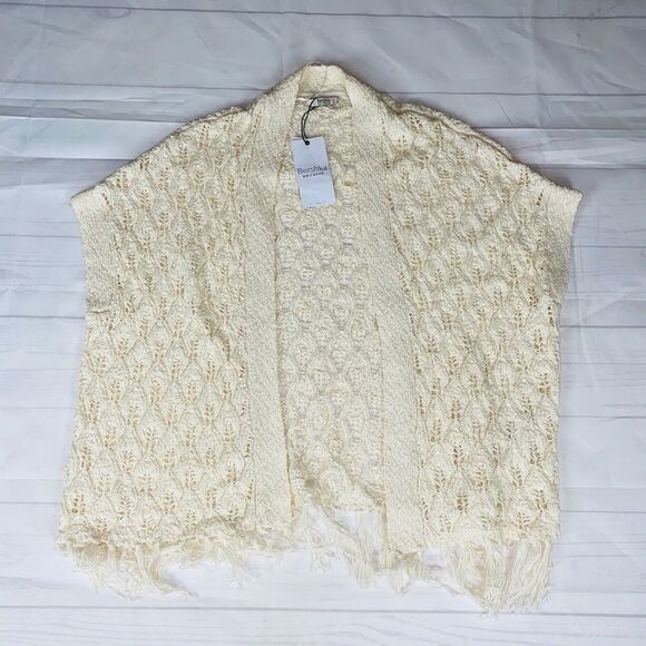 Bershka Beige Knit Cardigan L NWT - Picture 1 of 8